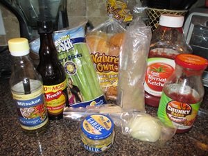 vegetarian barbecue sandwich ingredients