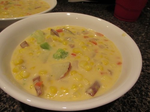 ready to eat potato corn chowder